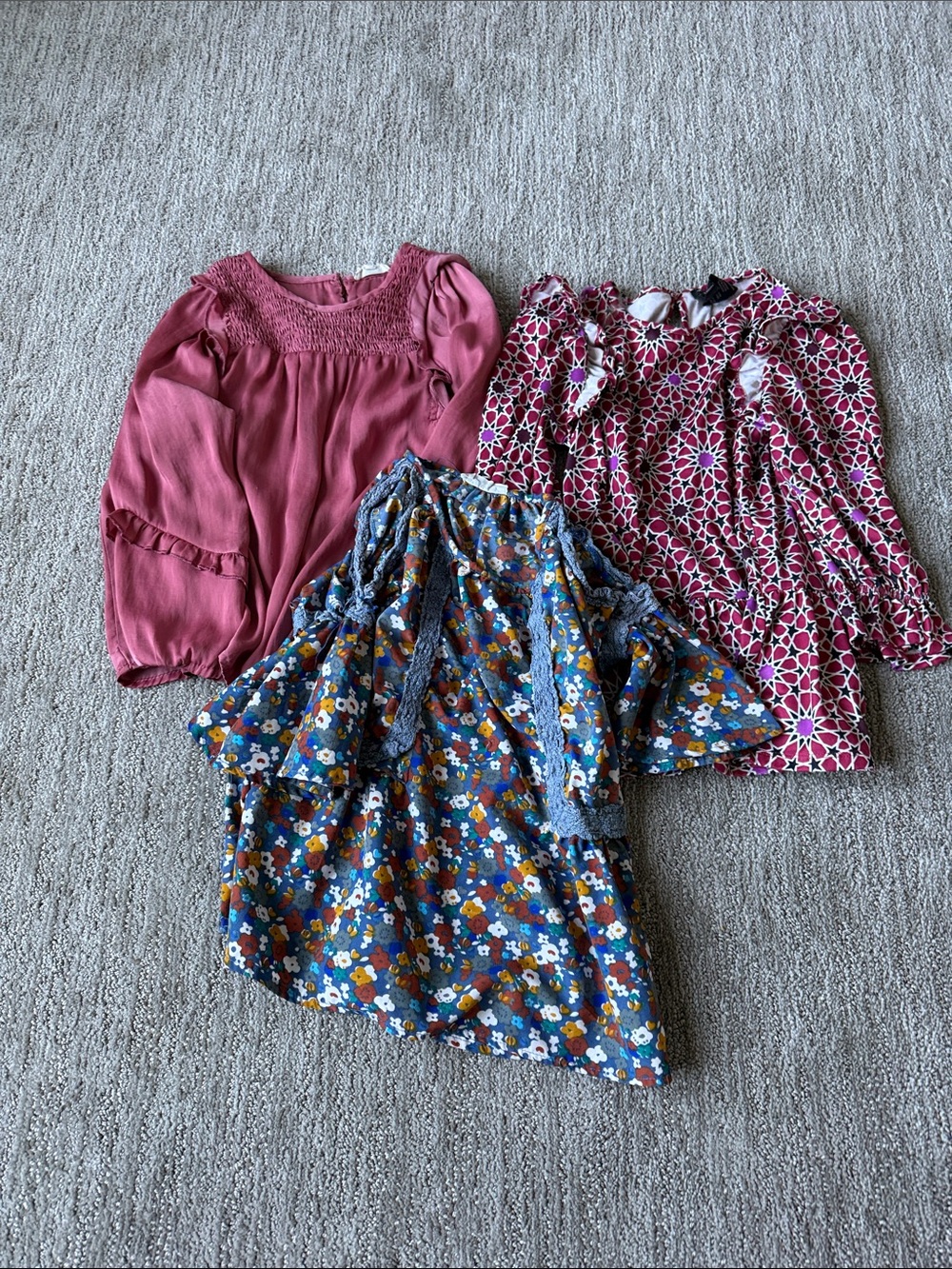 Lot of 3 girls M slinky shirts